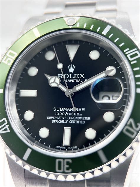 rolex kermit specs.